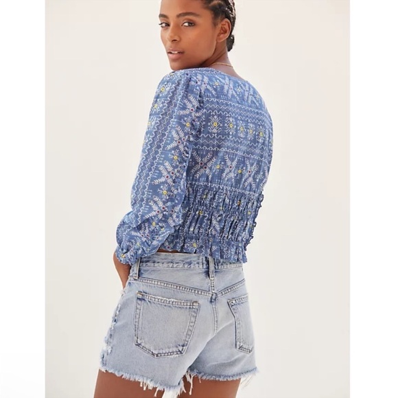 Flower that girl stunning embroidered top xl - Picture 5 of 6